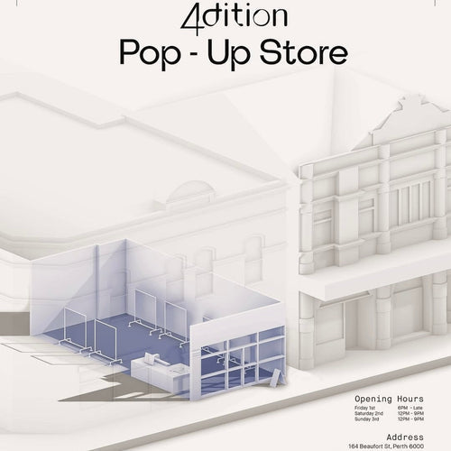 4dition Pop-Up Store - Featuring Heji Studios