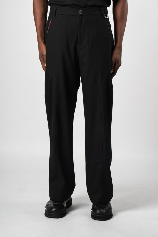 Slit Pleat Trousers