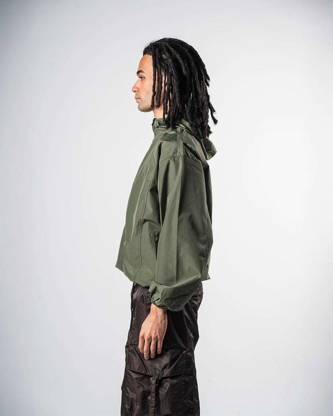 Curve Zip Jacket Green