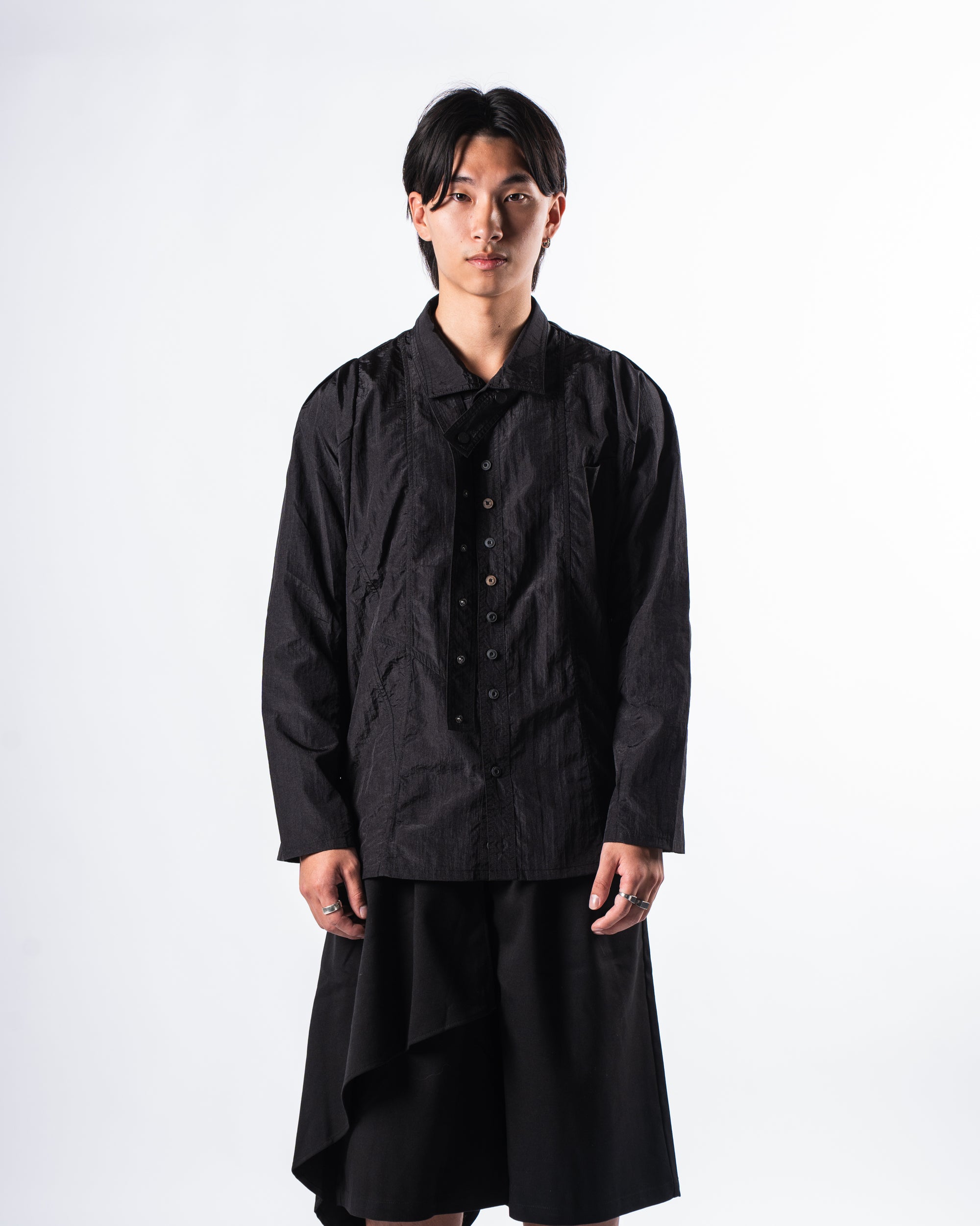 Belted Overshirt