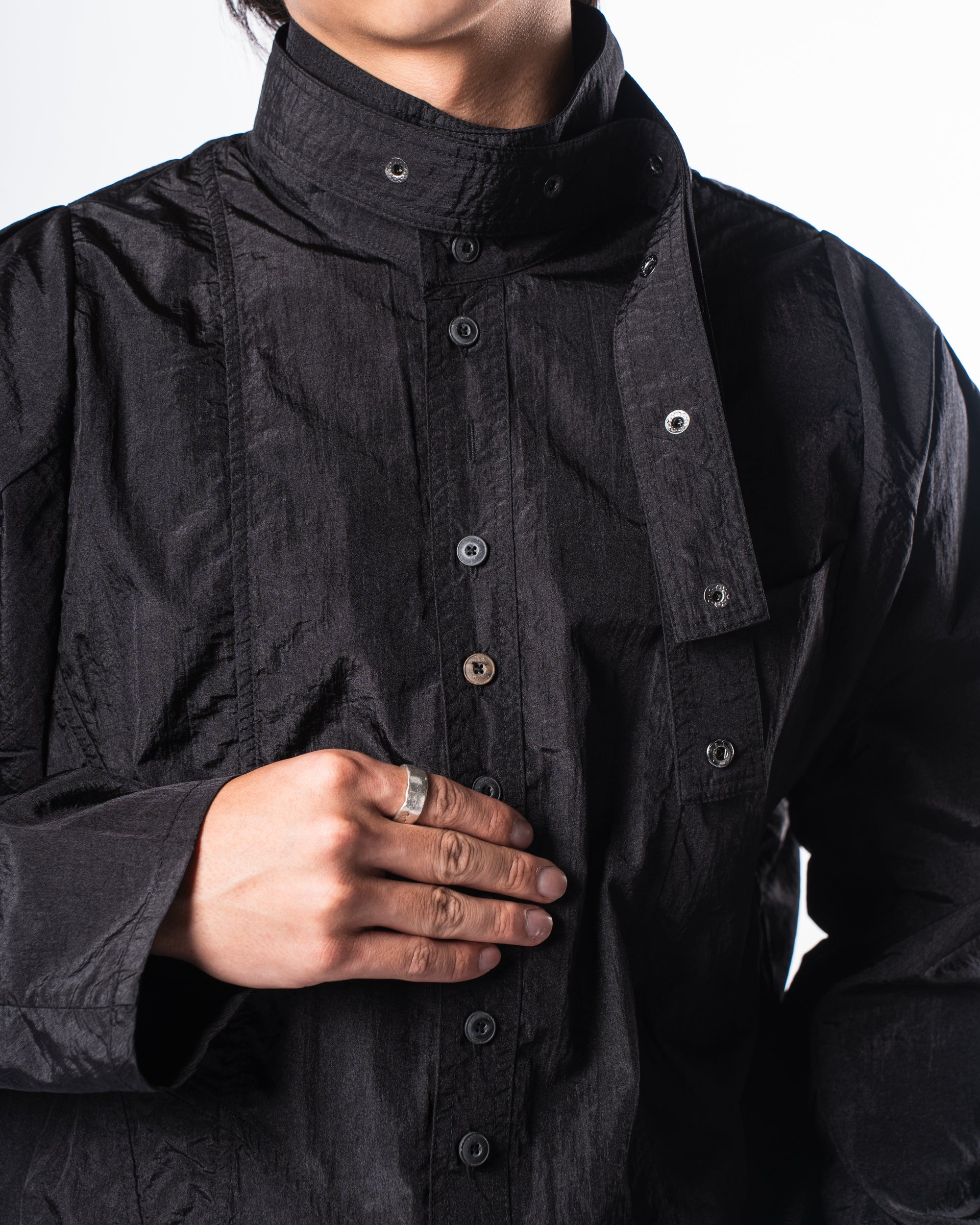 Belted Overshirt