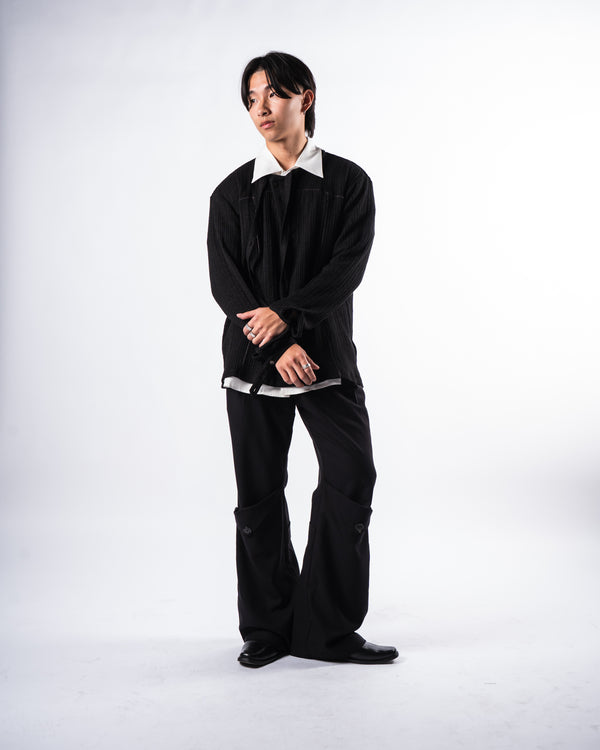 Ribbon Collar Sweater