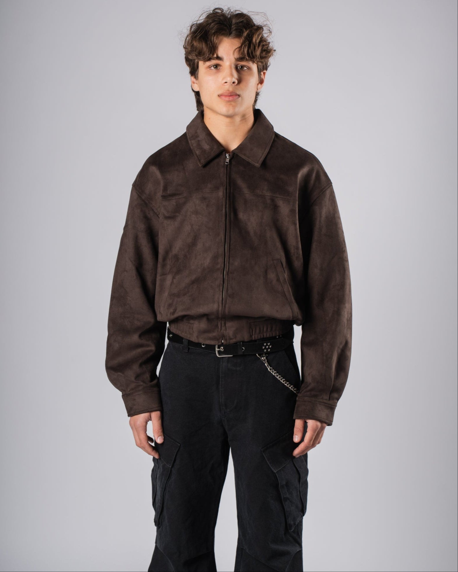 Suede Blouson