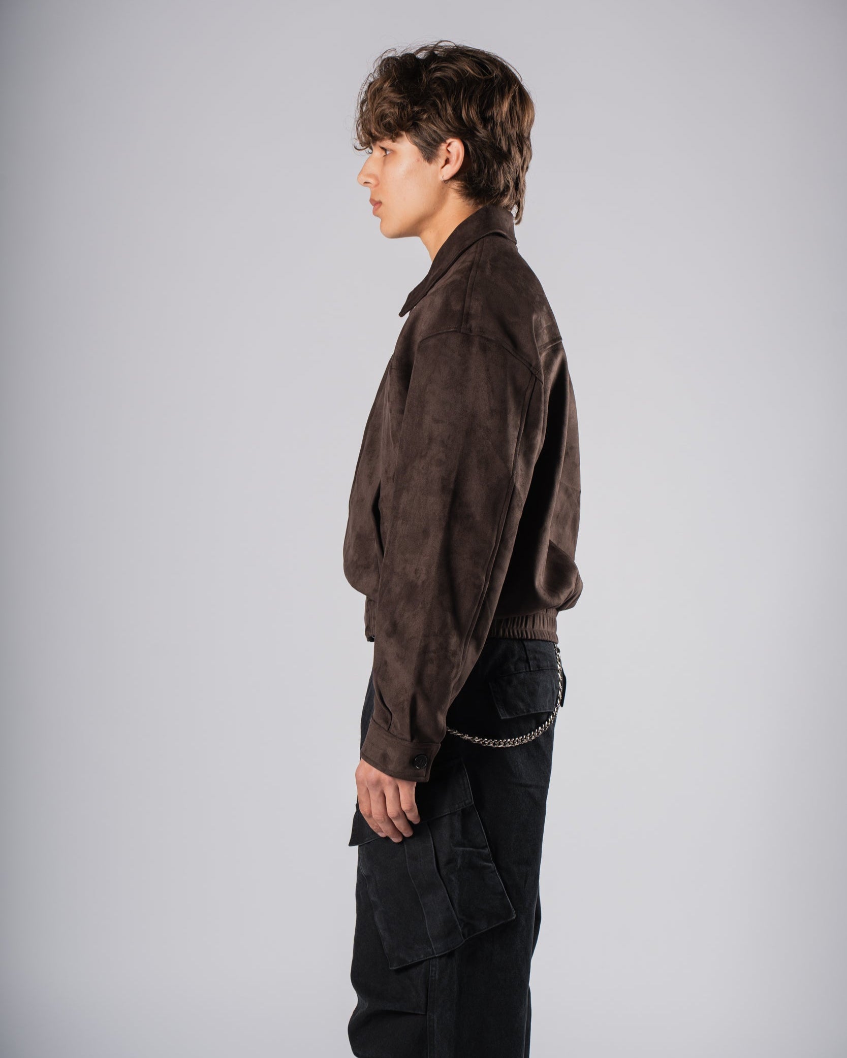 Suede Blouson