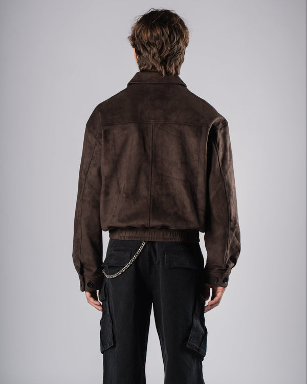 Suede Blouson