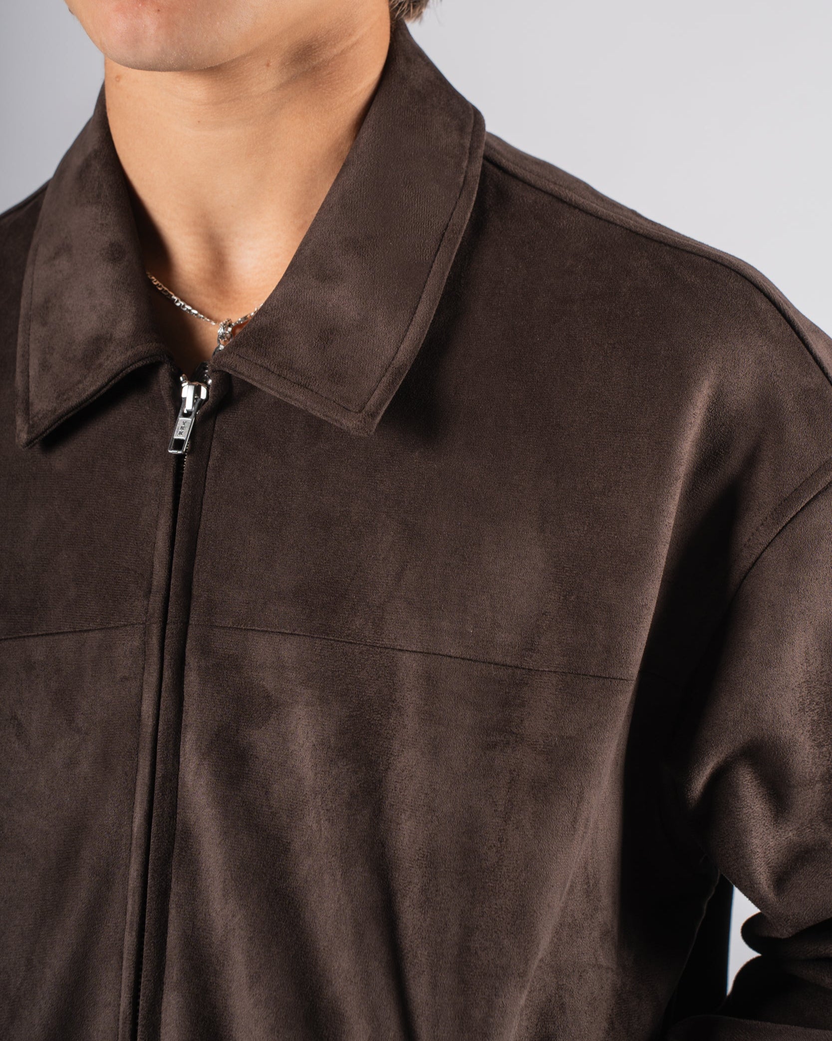 Suede Blouson