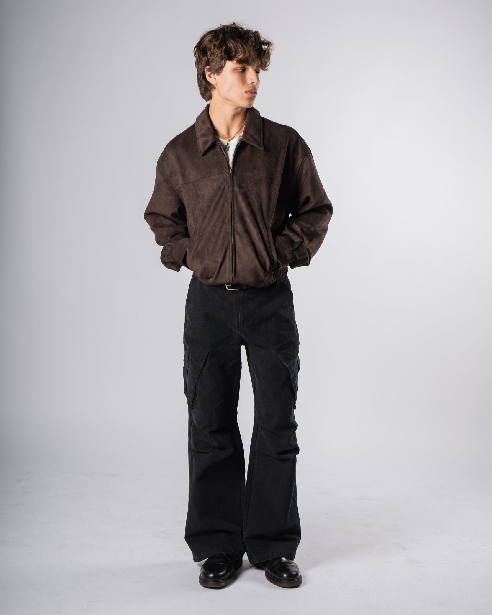 Suede Blouson