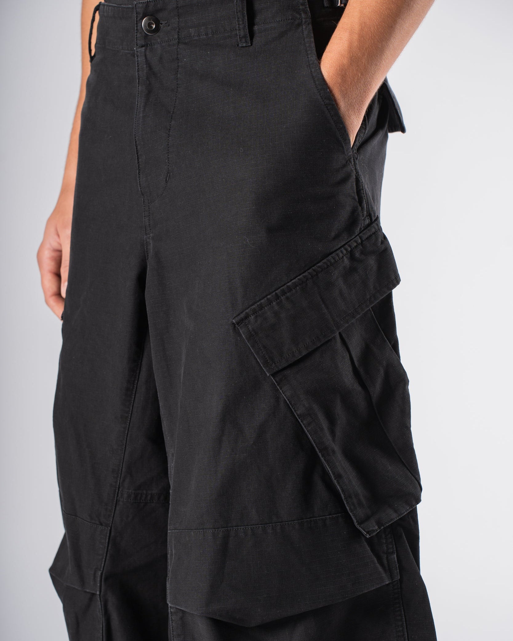 Patched Shorts