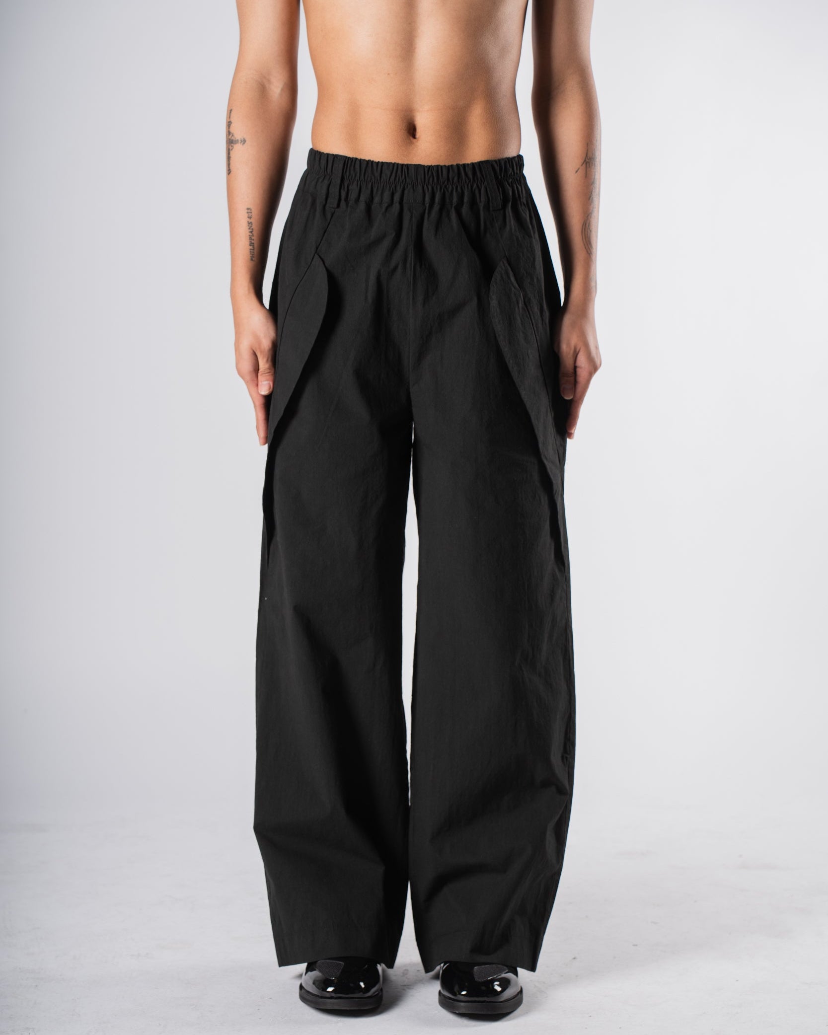 Shell Trousers Black