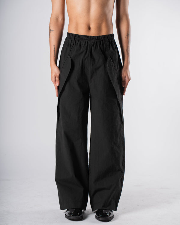 Shell Trousers Black
