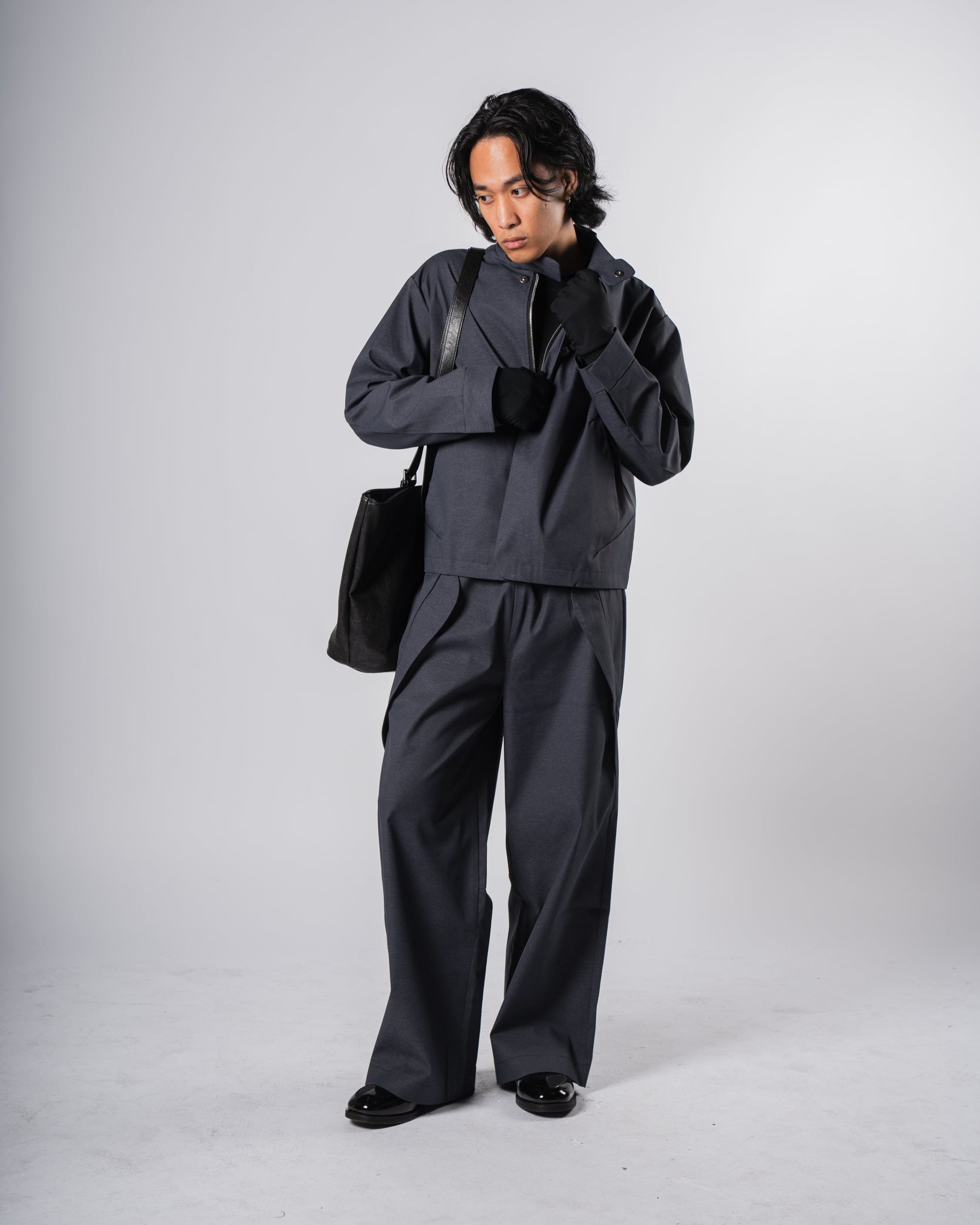 Shell Trousers Navy
