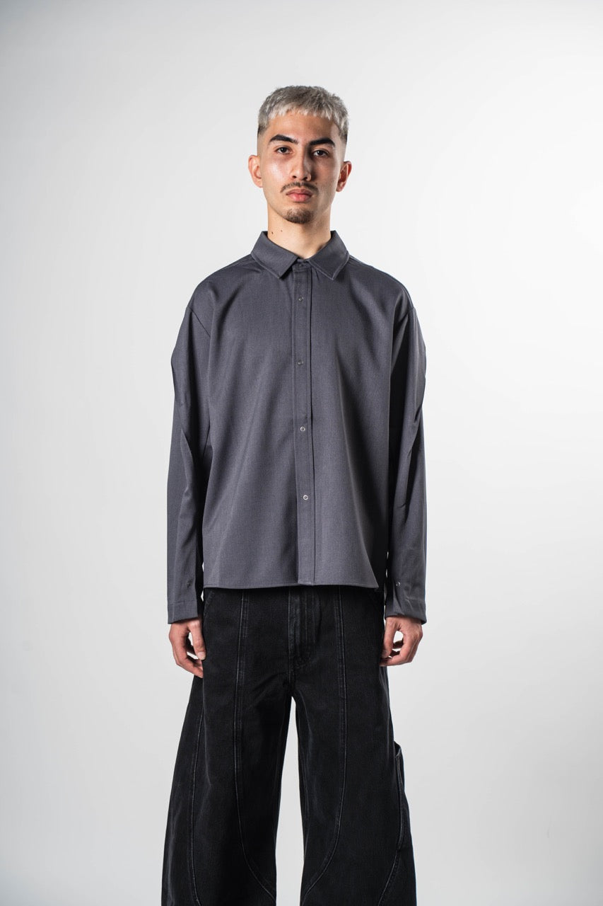 IL018 Origami Shirt Grey