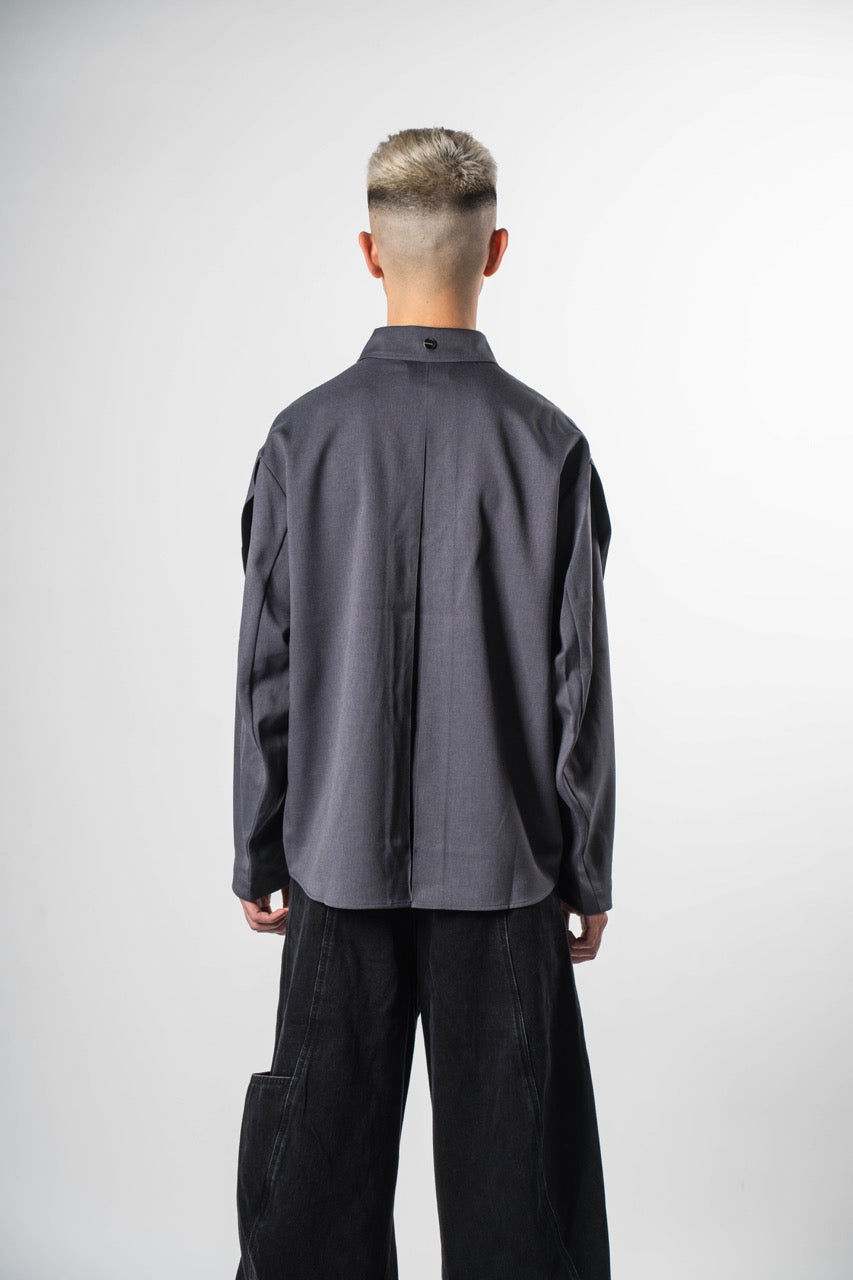 IL018 Origami Shirt Grey