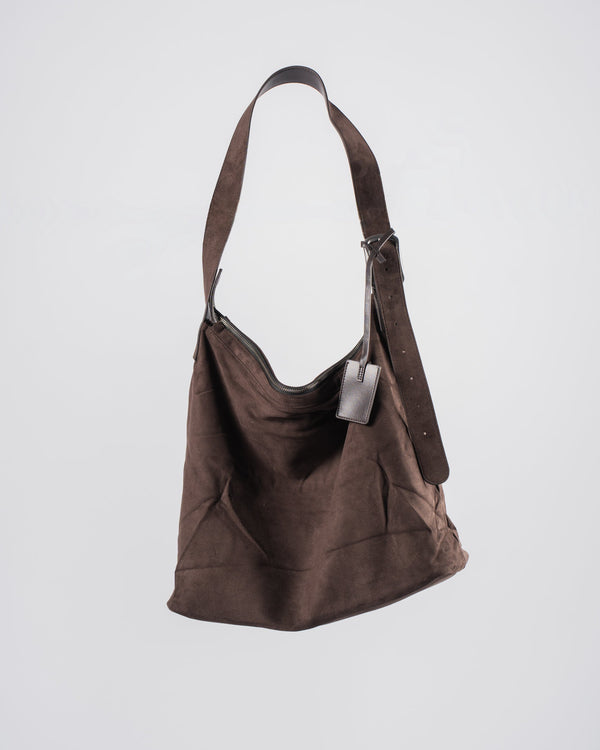 Suede Hobo Bag