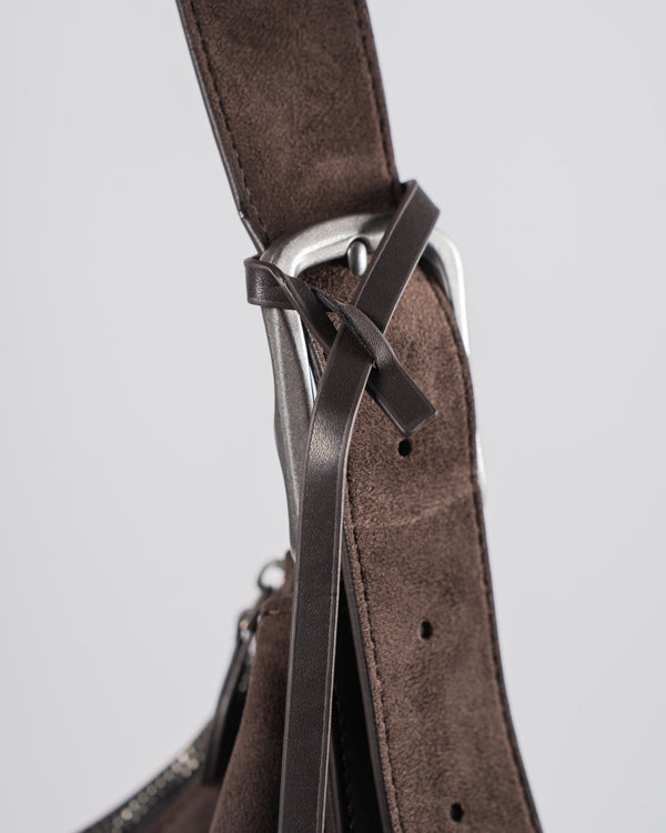 Suede Hobo Bag