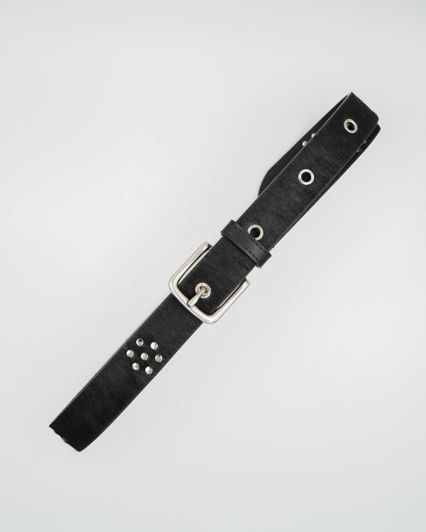 Studded Leather Belt