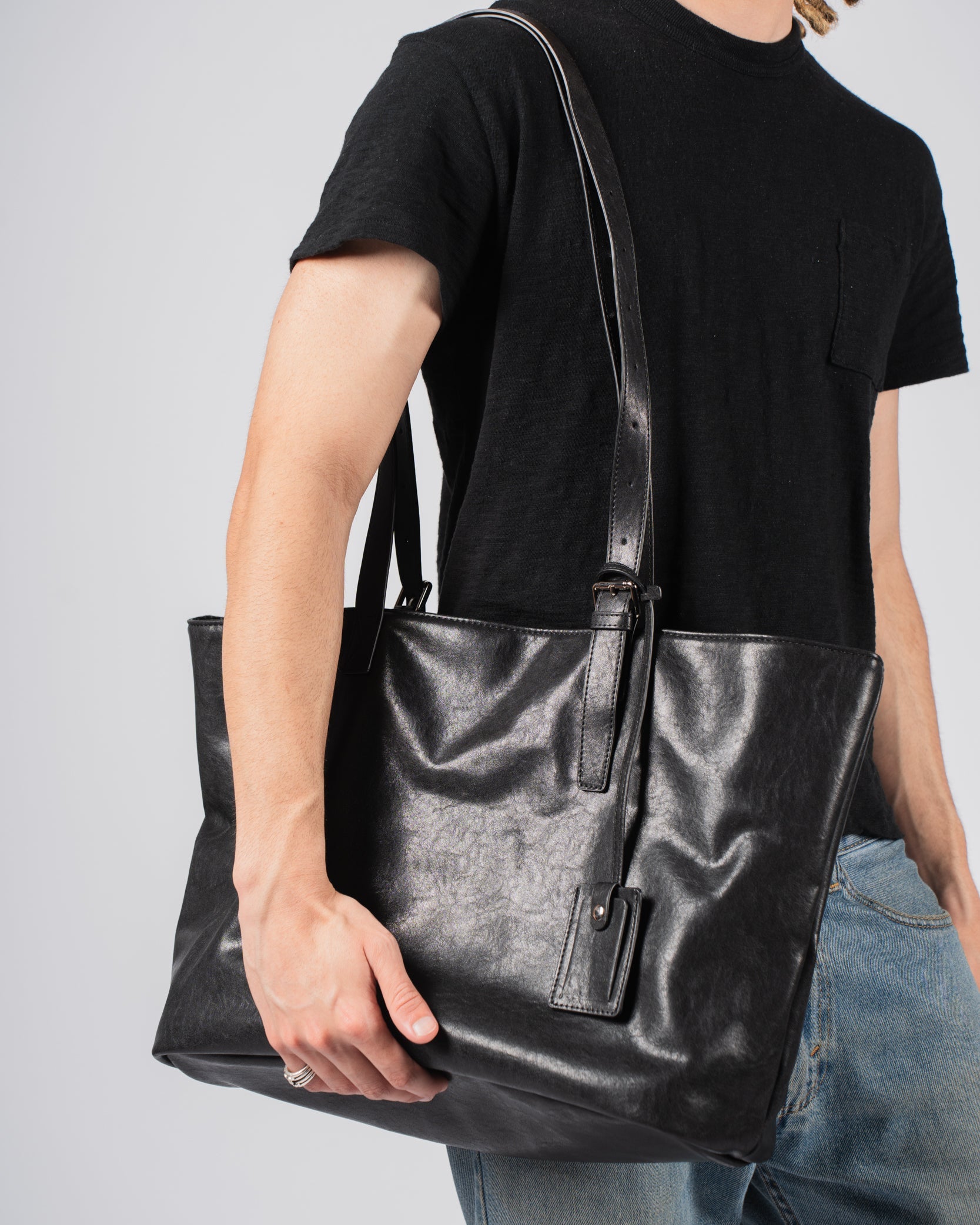 Leather Tote Bag