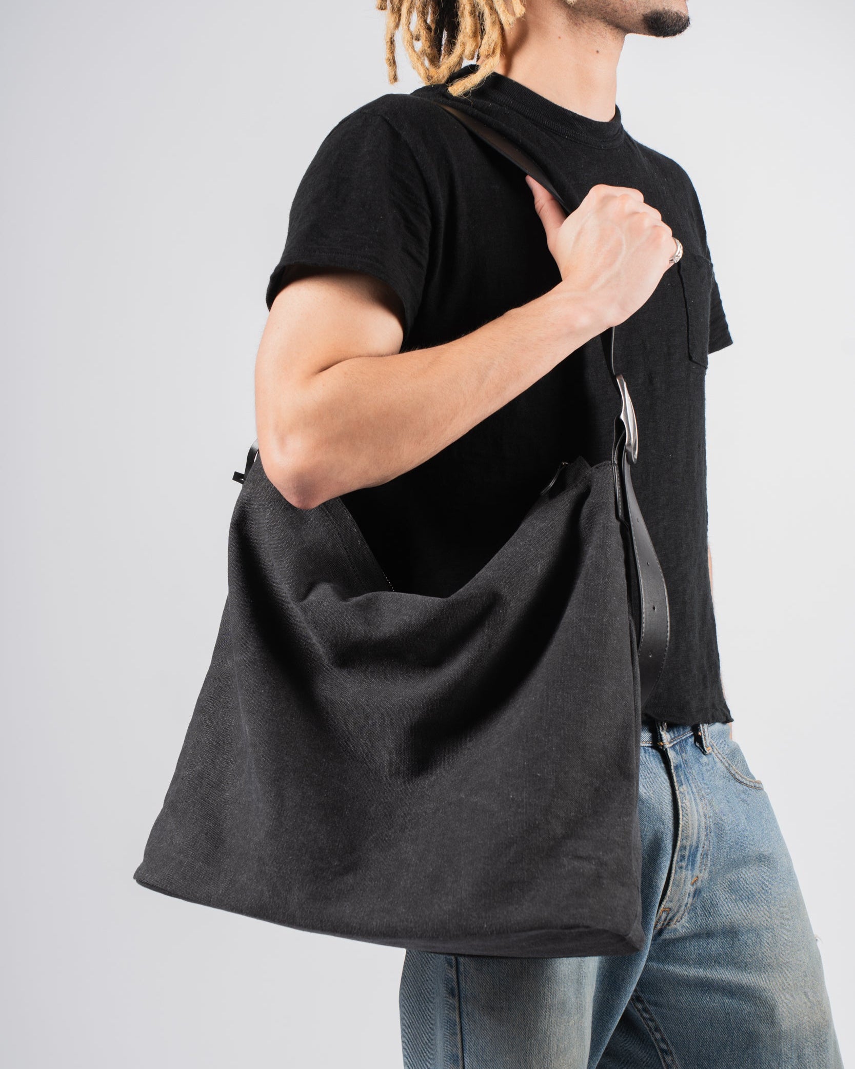 Canvas Hobo Bag