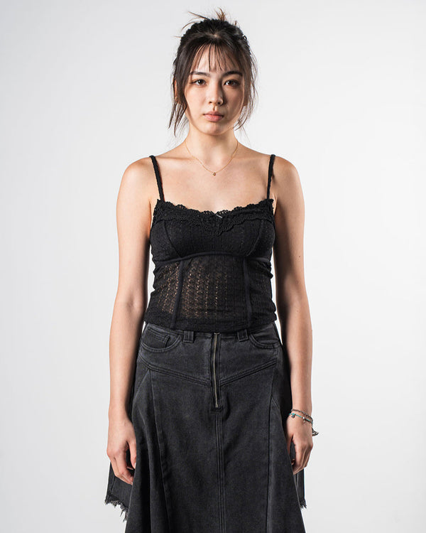 Lace Camisole Black