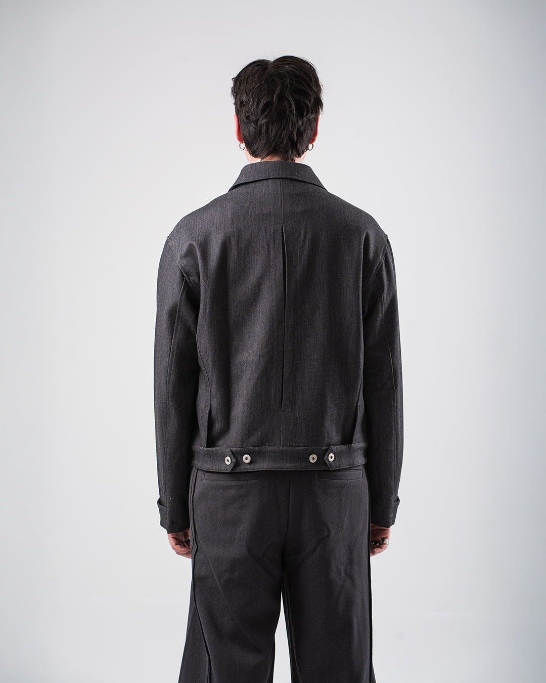 Stand Collar Trucker Jacket