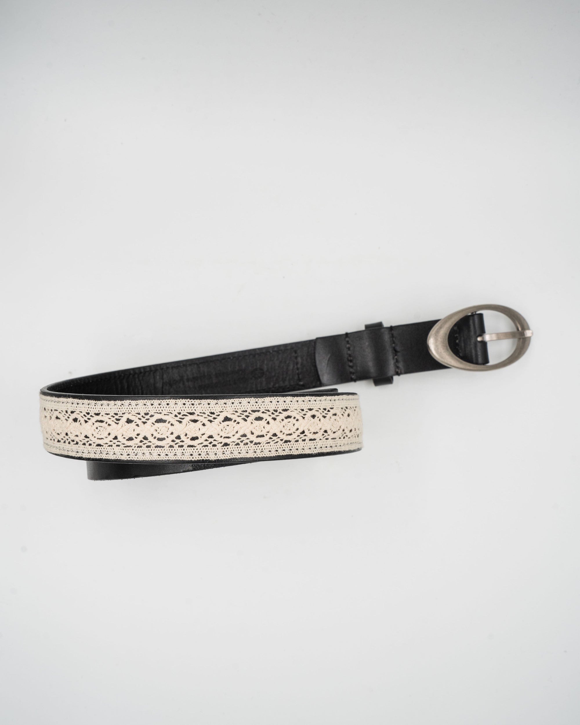 Lace Belt White