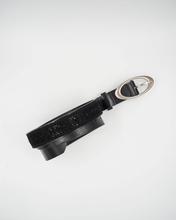 Lace Belt Black