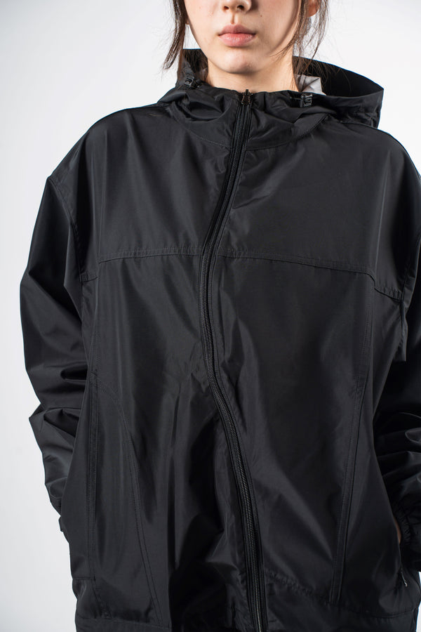 Curve Zip Jacket Black