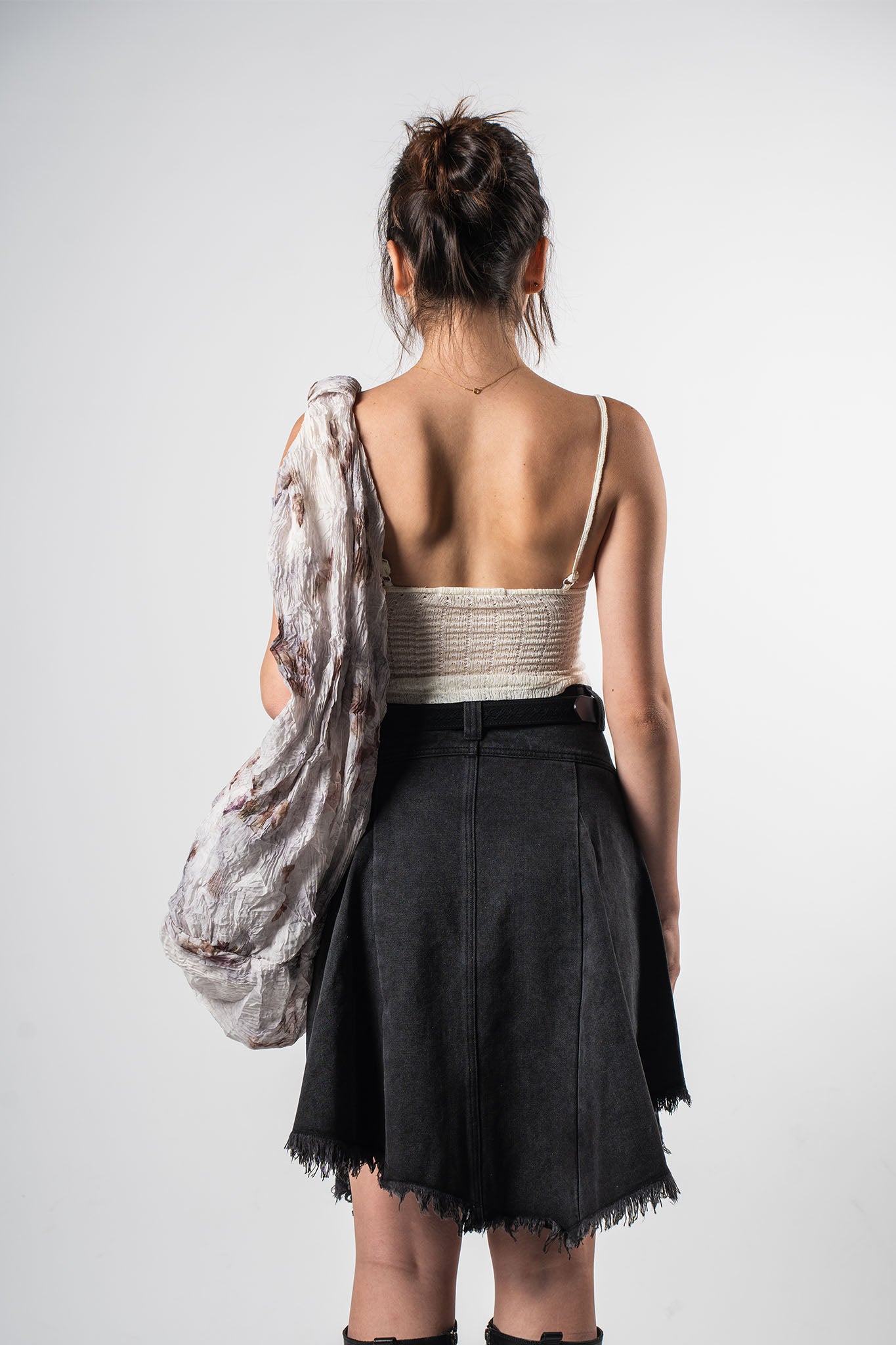 Pleated Shoulder Bag